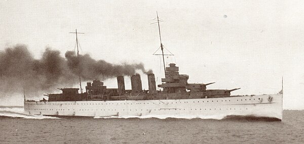 County-class heavy cruiser HMS Cumberland