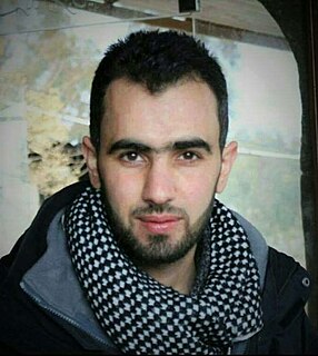 Hadi Al Abdullah Syrian citizen journalist and activist