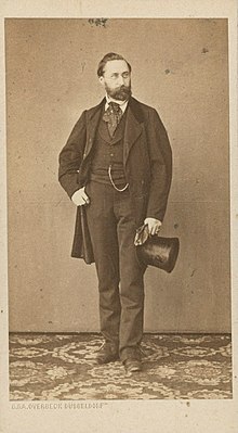 Hans Fredrik Gude by G. & A. Overbeck (firm), c. 1868