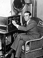 Tuning into the Valentinos' radio, August 16, 1924