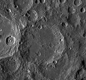 Снимок зонда Lunar Reconnaissance Orbiter.