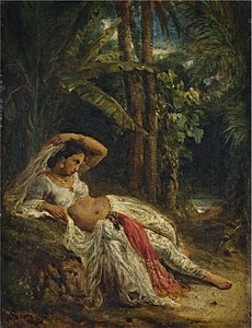 Анри Шарль Антуан Барон - Odalisque.jpg