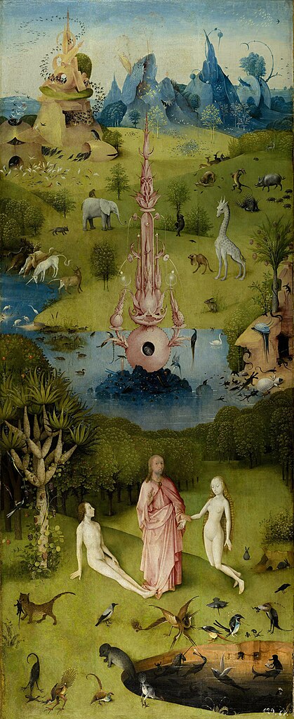 Garten Eden von Hieronimus Bosch