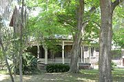 House on "The Ridge" - Ridgeville, Georgia, U.S. This is an image of a place or building that is listed on the National Register of Historic Places in the United States of America. Its reference number is 85000863.