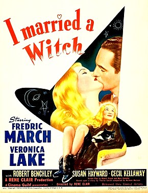 Descrierea imaginii I Married a Witch (1942) poster artwork.jpg.