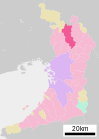 Ibaraki in Osaka Prefecture Ja.svg