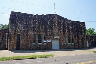 Idabel Armory historic building in Oklahoma