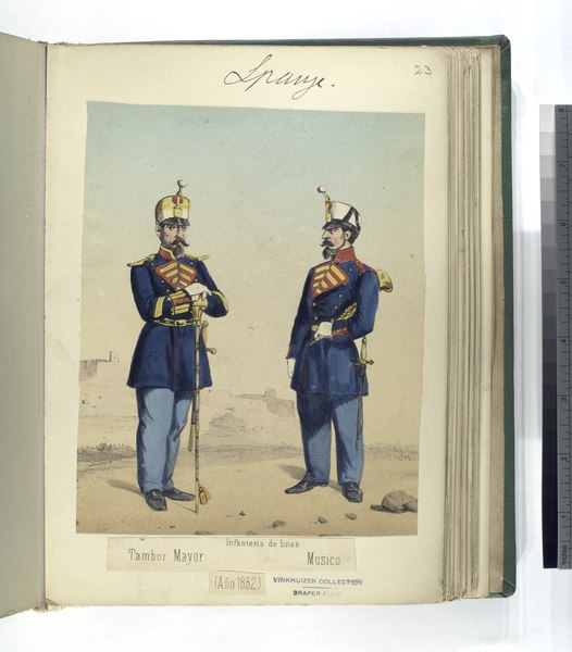 File:Infanteria de linea. Tambor Mayor, Musico. 1862 (NYPL b14896507-91376).tiff