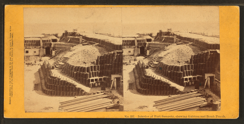 File:Interior of Fort Sumpter (Sumter), showing gabions and bomb-proofs, by Soule, John P., 1827-1904.png