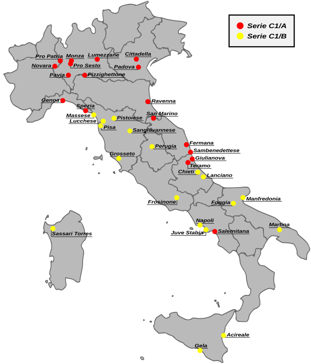 Italian Serie C final tables : r/soccer