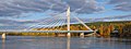 * Nomination Jätkänkynttilä Bridge over Kemijoki river in Rovaniemi, Finland. --Kallerna 05:51, 22 October 2022 (UTC) * Promotion  Support Good quality. --XRay 07:30, 22 October 2022 (UTC)