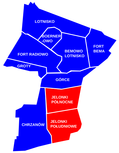 Jak dojechać komunikacją do Jelonki Południowe - O miejscu docelowym