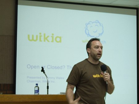 Wikia-presentatie in 2007