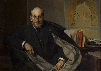 Portrait of Santiago Ramón y Cajal, 1906, by Joaquín Sorolla.
