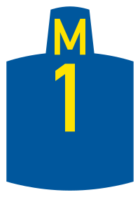 Johannesburg metropolitan 1 route marker