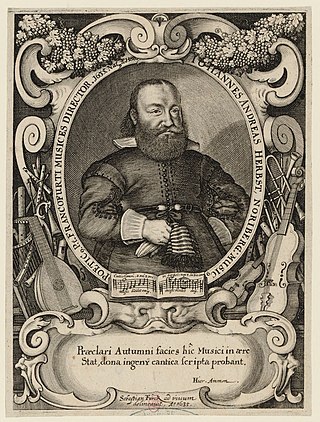 <span class="mw-page-title-main">Johann Andreas Herbst</span> German composer (1588–1666)