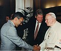 John Podesta and Bill Clinton (1994)