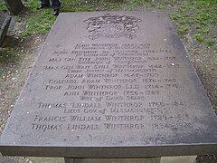 John Winthrop's Tomb (died 1649)