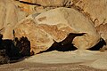 English: Pigpen Boulder near Cyclops Rock at Hidden Valley Campground in Joshua Tree National Park