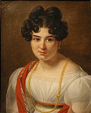 Portrait de Madame Daubenton (1825), localisation inconnue.