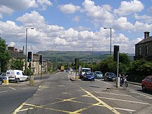 The A57 in Mottram would have been bypassed. Junction A57 A6018.jpg