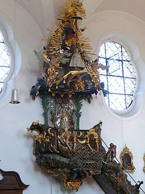 Weißenregen Wallfahrtskirche Mariä Himmelfahrt: Entstehung der Wallfahrt und Kirchenbau, Kirche, Altäre