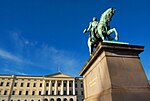 Karl Johanstatyn på Slottsplassen i Oslo