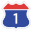 Korea Expressway No.1.svg