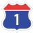 Korea Expressway No.1.svg