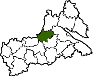 Location of Korsuņas-Ševčenkivskas rajons