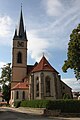 Čeština: Kostel sv. Petra a Pavla v Ledči nad Sázavou, okres Havlíčkův Brod, kraj Vysočina, Česko. English: Church of st. Peter and Paul in Ledeč nad Sázavou, Havlíčkův Brod District, Vysočina Region, Czechia.