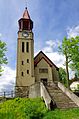 Evangelische Kirche und Pfarrhaus