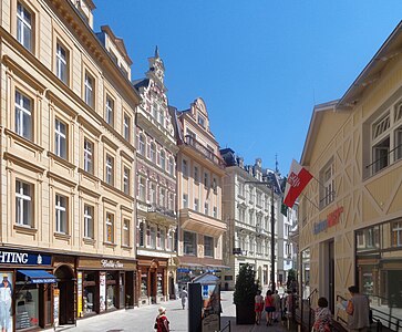 Lázeňská ulice in Karlovy Vary