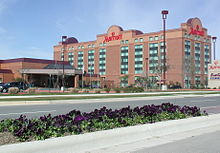 The full-service Marriott Austin North hotel in Round Rock LF Marriott.jpg