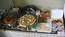 Filipino cuisine prepared in Baliuag, Bulacan Lafamilia22jf.JPG