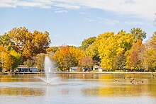 Lakeside Fountain