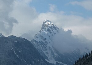 View of the Le Rubli summit from Schönried