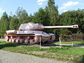 Růžový tank IS-2, který byl dříve památníkem