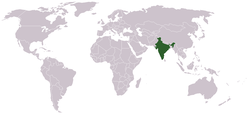 Položaj Indije