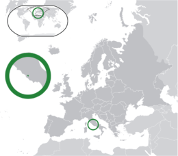 Cetate d'u Vaticane - Localizzazione