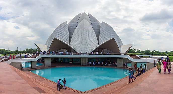 ]Lotus Temple, Delhi..