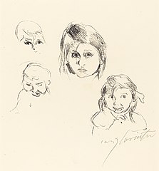 Heads of Children (Kinderköpfe)
