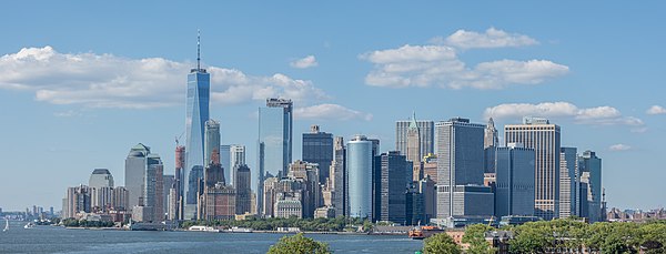 Image: Lower Manhattan skyline   June 2017