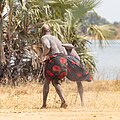 Lucha entre clanes de la tribu Mundari, Terekeka, Sudán del Sur, 2024-01-29, DD 122