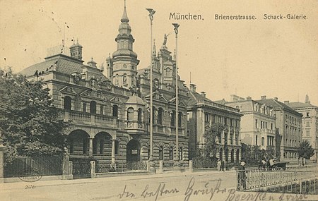 München, Bayern Brienerstraße, Schack Galerie (Zeno Ansichtskarten)