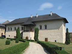Palača moldavskih knezov v samostanu Cetățuia