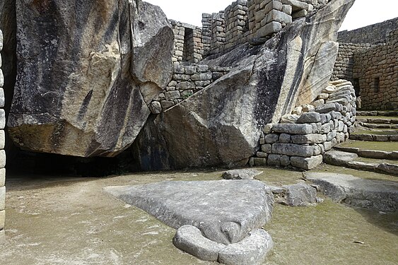 Machu Picchu, Temple of the condor, Peru