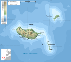 Topographische Karte