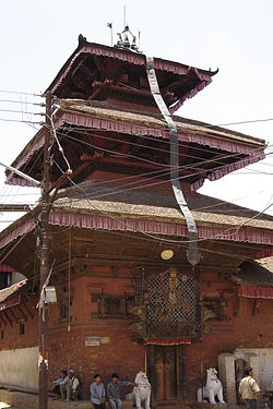 महालक्ष्मी - महाभैरव मन्दिर लुभु