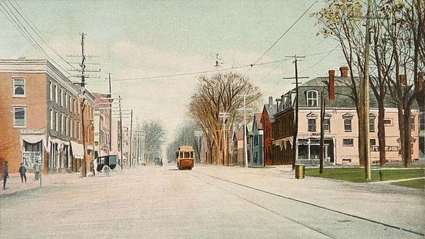 Main Street in 1909